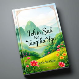 A beautifully designed book cover for 'Ieh Kin Sah Tang Ha Nga' by Kitboklin Paliar