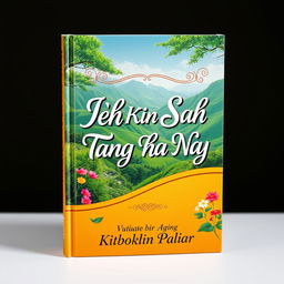 A beautifully designed book cover for 'Ieh Kin Sah Tang Ha Nga' by Kitboklin Paliar