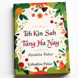 A visually striking book cover for 'Ieh Kin Sah Tang Ha Nga' by Kitboklin Paliar