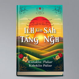 A stunning book cover design for 'Ieh Kin Sah Tang Ha Nga' by Kitboklin Paliar