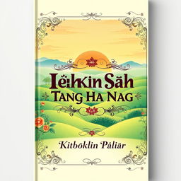 A stunning book cover design for 'Ieh Kin Sah Tang Ha Nga' by Kitboklin Paliar