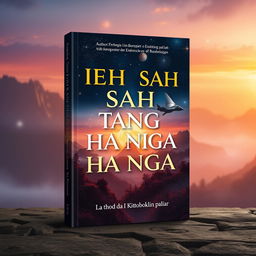 A visually striking book cover for 'IEH KIN SAH TANG HA NGA' authored by La thod da I Kitboklin paliar