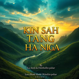 An enchanting book cover for 'KIN SAH TANG HA NGA' authored by La thod da I Kitboklin paliar