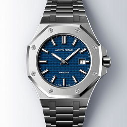 A luxurious sport watch design inspired by the Audemars Piguet Royal Oak and Patek Philippe Nautilus