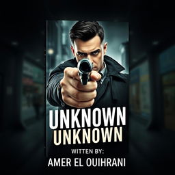 A modern book cover titled 'The Unknown'