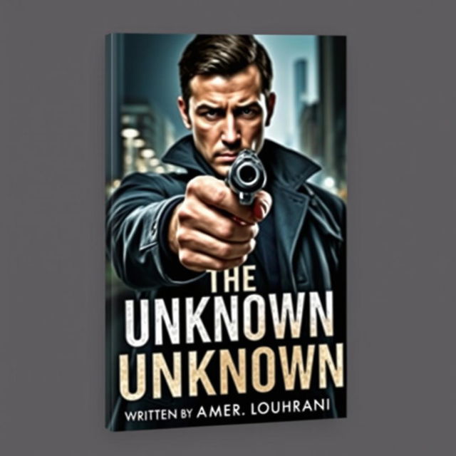 A modern book cover titled 'The Unknown'