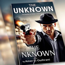 A modern book cover titled 'The Unknown'