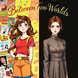 An impactful book cover split down the middle