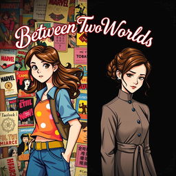 An impactful book cover split down the middle
