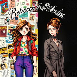 An impactful book cover split down the middle
