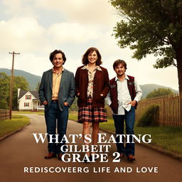 A realistic movie poster for 'What’s Eating Gilbert Grape 2', designed as a sequel to the original film