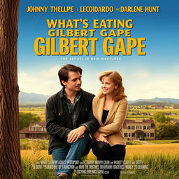 A movie poster for the sequel to 'What's Eating Gilbert Grape,' featuring a realistic and nostalgic design inspired by the original movie poster