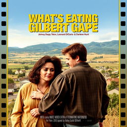 A movie poster for the sequel to 'What's Eating Gilbert Grape,' featuring a realistic and nostalgic design inspired by the original movie poster