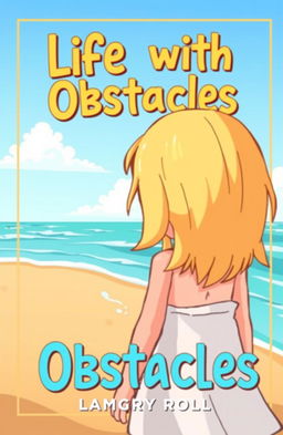 A vibrant and colorful book cover titled 'Life with Obstacles'