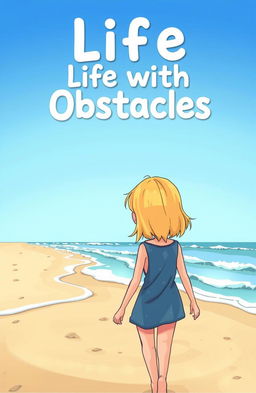 A vibrant and colorful book cover titled 'Life with Obstacles'