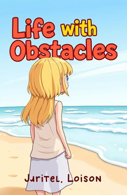 A vibrant and colorful book cover titled 'Life with Obstacles'