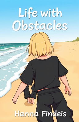 A cartoon-style book cover titled 'Life with Obstacles'