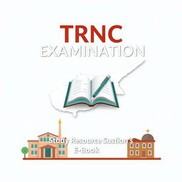 A captivating e-book cover for 'TRNC Public Examination Study Resources and Questions'