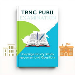 A captivating e-book cover for 'TRNC Public Examination Study Resources and Questions'