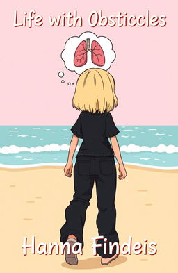 A book cover illustration titled 'Life with Obstacles'
