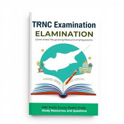 An engaging e-book cover for 'TRNC Public Examination Study Resources and Questions'