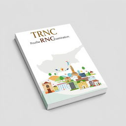 A professional e-book cover design for 'TRNC Public Examination Study Resources and Questions'