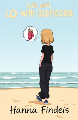 A cartoon-style book cover titled 'Life with Obstacles'