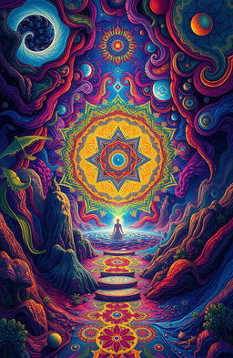 A deeply immersive and colorful representation of psychedelic religion and the forgotten origins of mysticism