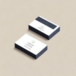 Create a stylish and elegant business card featuring the women's clothing brand 'Chiaro di Luna'