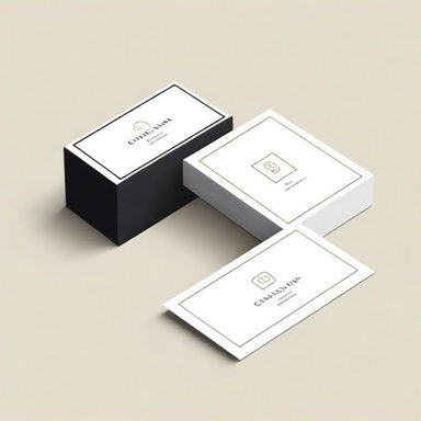 Design a chic and sophisticated business card featuring the women's fashion brand 'Chiaro di Luna'