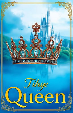 A stunning cover featuring a beautiful crown fit for a queen, adorned with intricate detailing and shimmering jewels