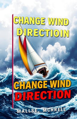 A striking book cover titled 'Change Wind Direction'