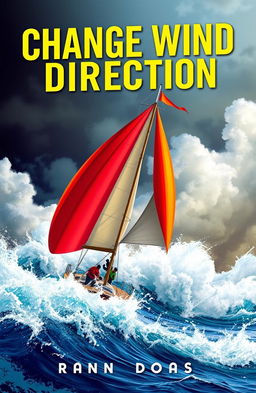 A striking book cover titled 'Change Wind Direction'