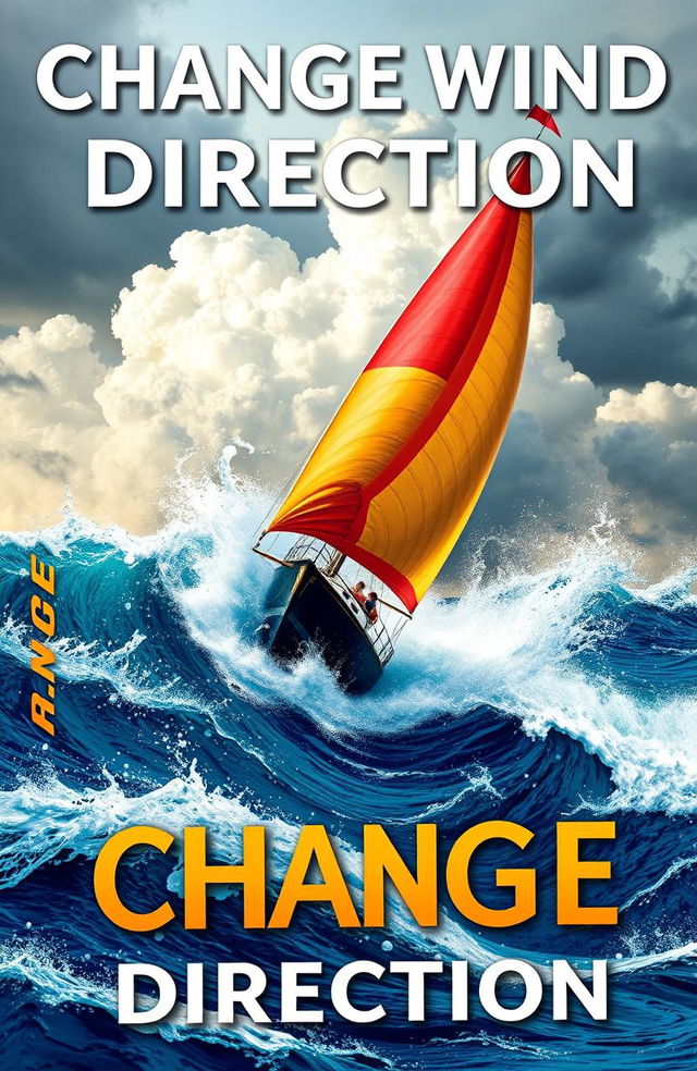 A striking book cover titled 'Change Wind Direction'