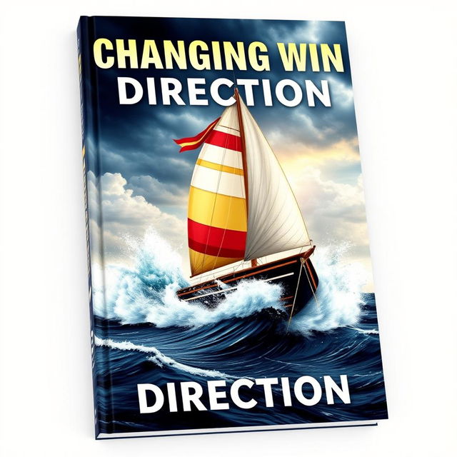 A captivating book cover titled 'Changing Wind Direction'