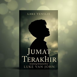 A5 book cover design featuring the title 'Jumat Terakhir' and subtitle 'menjelang kematianku' by writer Luke van John