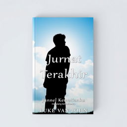 A5 size book cover featuring the title "Jumat Terakhir" and subtitle "menjelang kematianku" by writer Luke van John