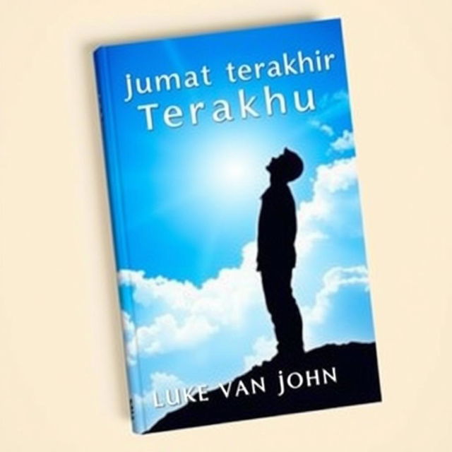 A5 size book cover featuring the title "Jumat Terakhir" and subtitle "menjelang kematianku" by writer Luke van John