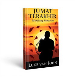 A book cover design featuring the title 'JUMAT TERAKHIR' prominently displayed at the top in bold, elegant typography