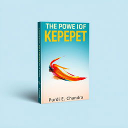 A book cover design for 'The Power of Kepepet' by Purdi E