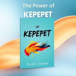 A book cover design for 'The Power of Kepepet' by Purdi E