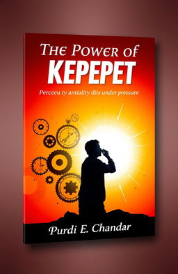 A visually striking book cover for 'The Power of Kepepet' by Purdi E