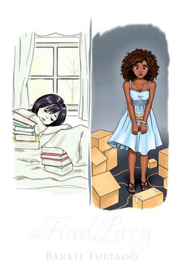 A professional sketch featuring two contrasting scenes on a single cover