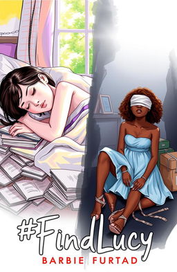 A professional sketch style image featuring two girls on a single book cover