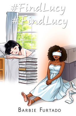 A professional sketch with fine lines and colorful background depicting two girls