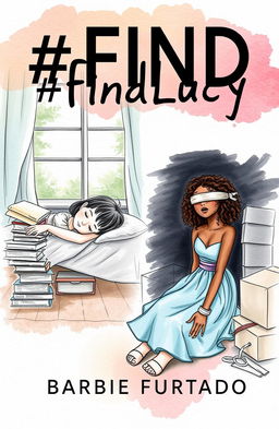 A professional sketch featuring two contrasting scenes on a single cover