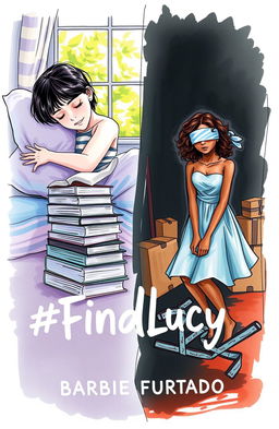 A professional sketch style illustration featuring two contrasting scenes on a single cover