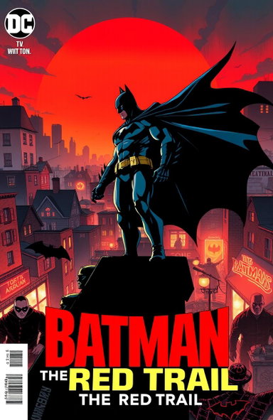 Batman: The Red Trail - Dynamic Comic Book Cover Art