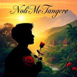 A creative reinterpretation of the cover page of "Noli Me Tangere" featuring a deeply humanistic approach