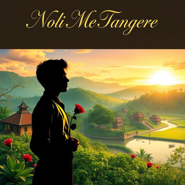 A creative reinterpretation of the cover page of "Noli Me Tangere" featuring a deeply humanistic approach